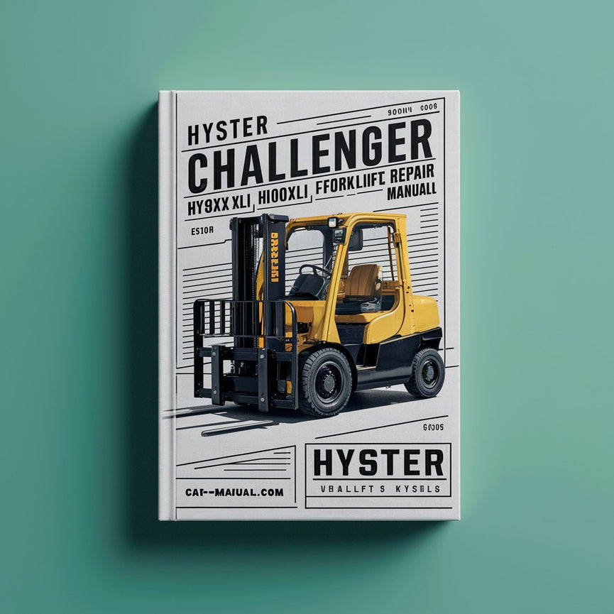 Manual de reparación del servicio de montacargas HYSTER CHALLENGER H70XL H80XL H90XL H100XL H110XL H90XLS (G005 y F005) Descargar PDF