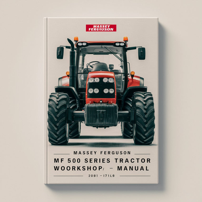 MASSEY FERGUSON MF 500 Series Tractor Workshop Manual