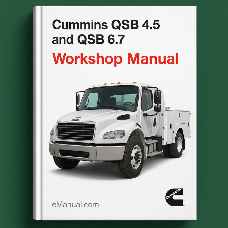 Cummins QSB 4.5 and QSB 6.7 Engine Service Repair Workshop Manual