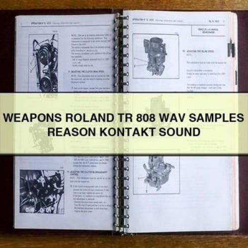 WEAPONS ROLAnd TR 808 WAV Samples REASON KONTAKT SOUND