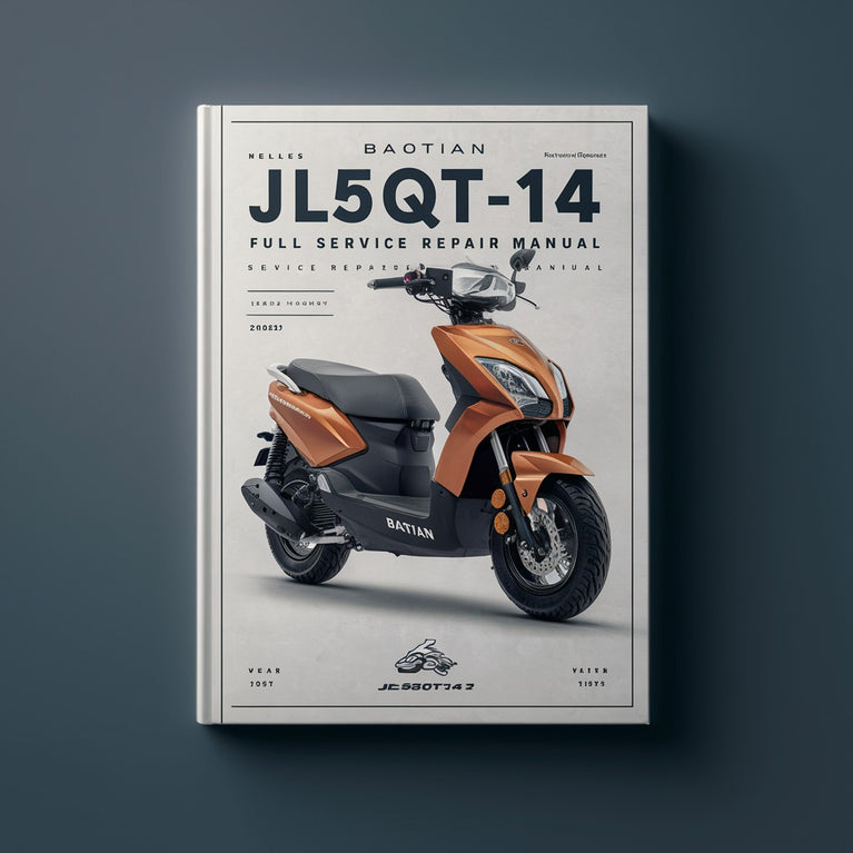 Baotian JL50QT-14 Scooter Full Service Repair Manual