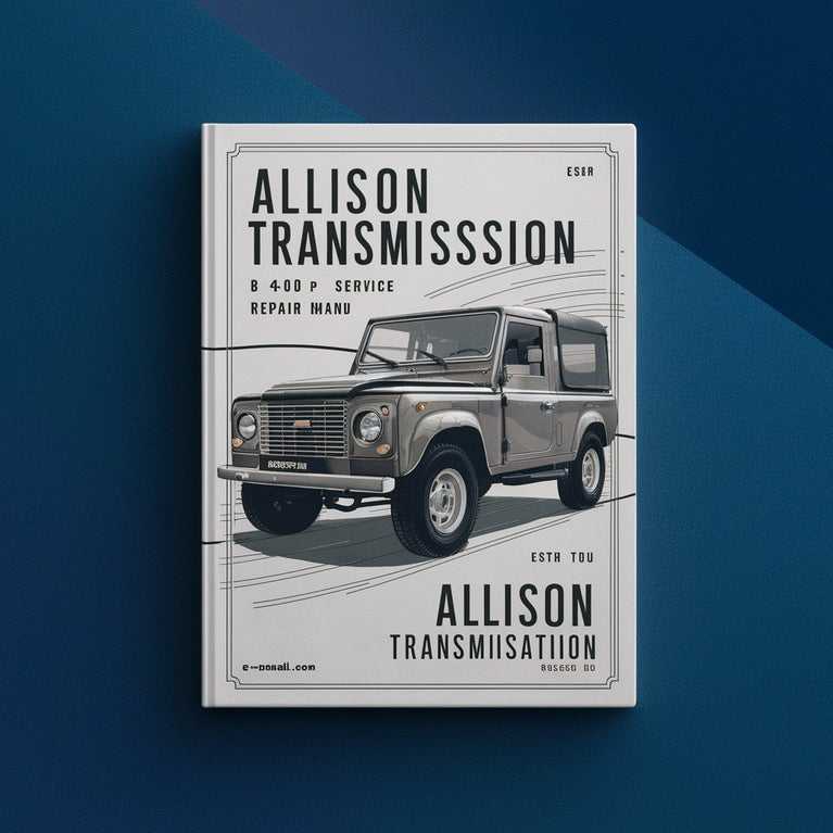 Allison Transmission B 400P Wartungshandbuch