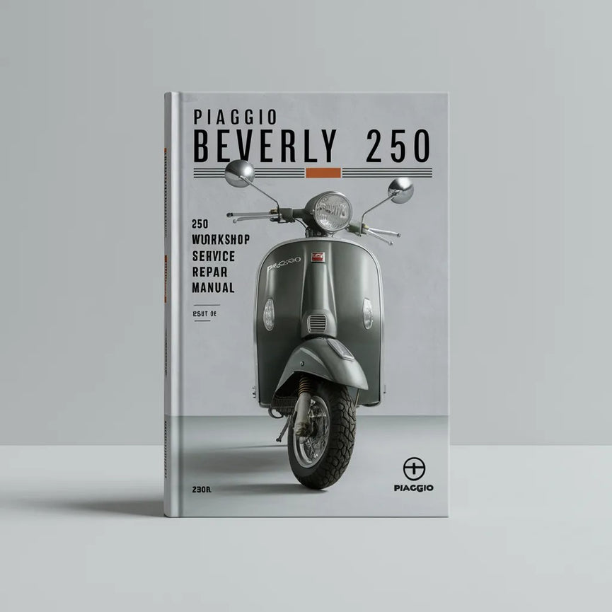 PIAGGIO BEVERLY 250 350 Manual de Servicio Taller Scooter Descargar PDF