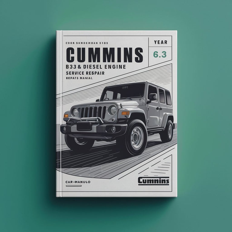 Cummins B3.3 & QSB3.3 Diesel Engine Service Repair Manual