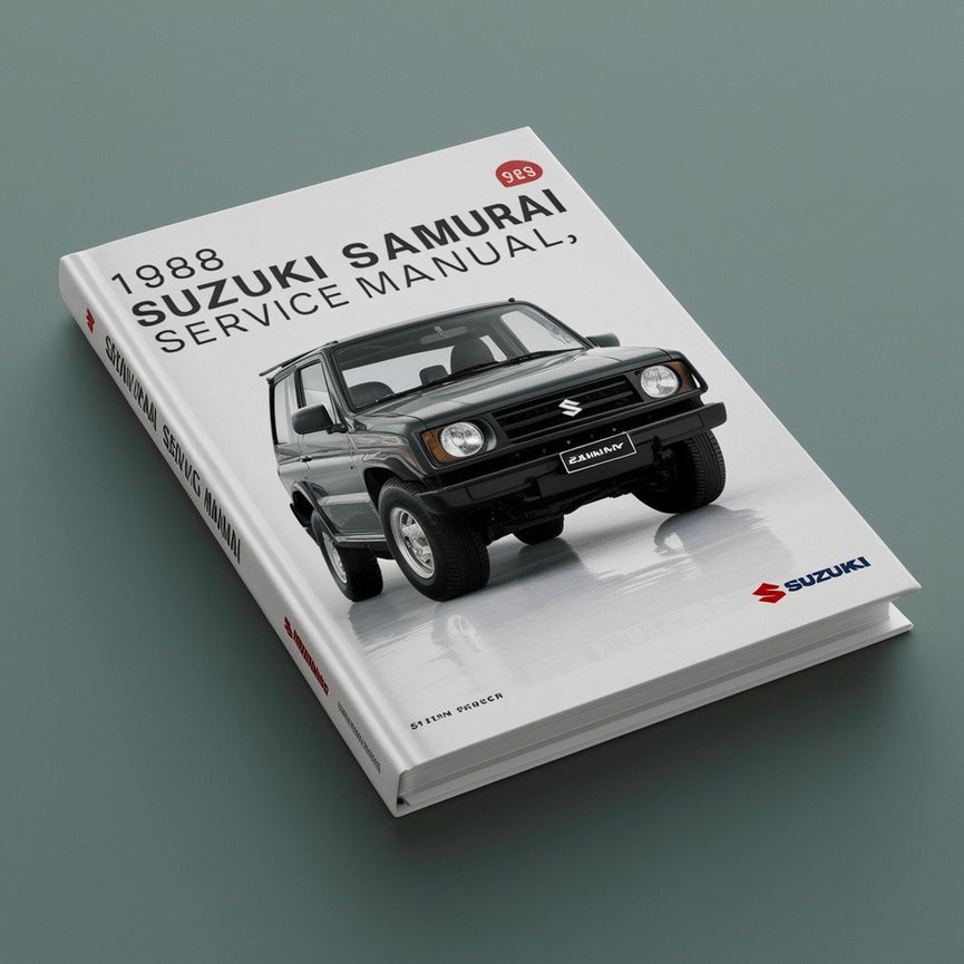 1988 Suzuki Samurai Service Repair Manual PDF Download