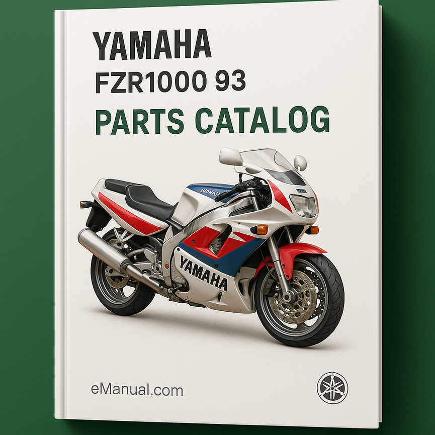 Yamaha FZR1000 93 Parts Catalog