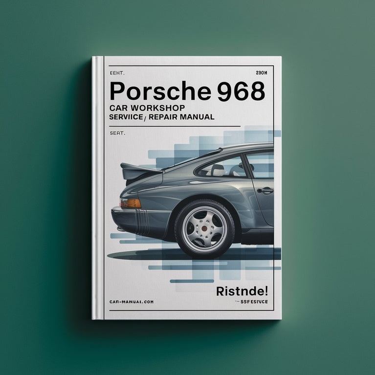 PORSCHE 968 CAR Workshop Service/Repair Manual