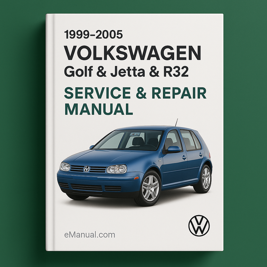 1999-2005 Volkswagen Golf & Jetta & R32 Service Repair Manual