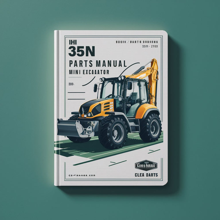 IHI 35N Parts Manual Mini Excavator