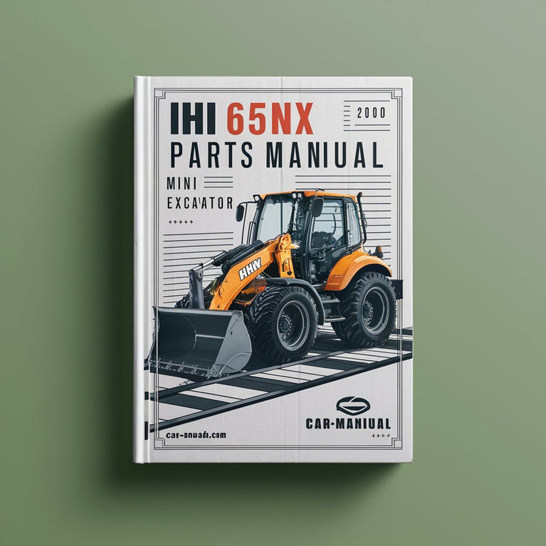 IHI 65NX Ersatzteilhandbuch für Minibagger, PDF-Download