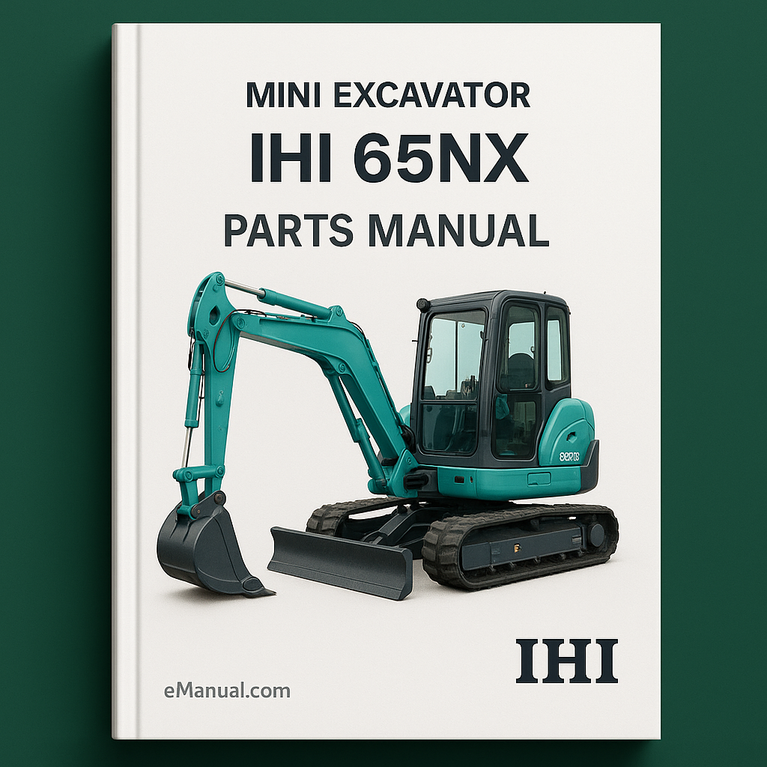 IHI 65NX Parts Manual Mini Excavator