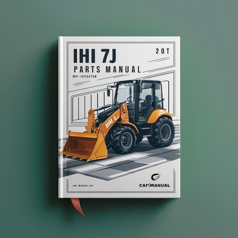 IHI 7J Ersatzteilhandbuch für Minibagger, PDF-Download