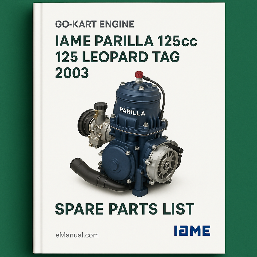 IAME PARILLA 125cc 125 LEOPARD TAG Engine 2003