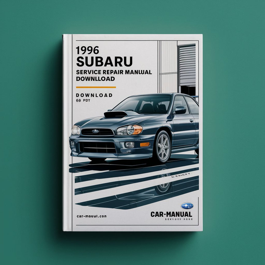 1996 Subaru Legacy Manual de servicio Descargar 96 PDF