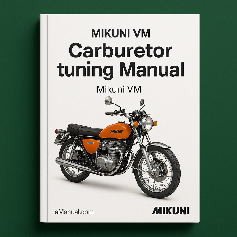 Mikuni VM Carburetor tuning Manual