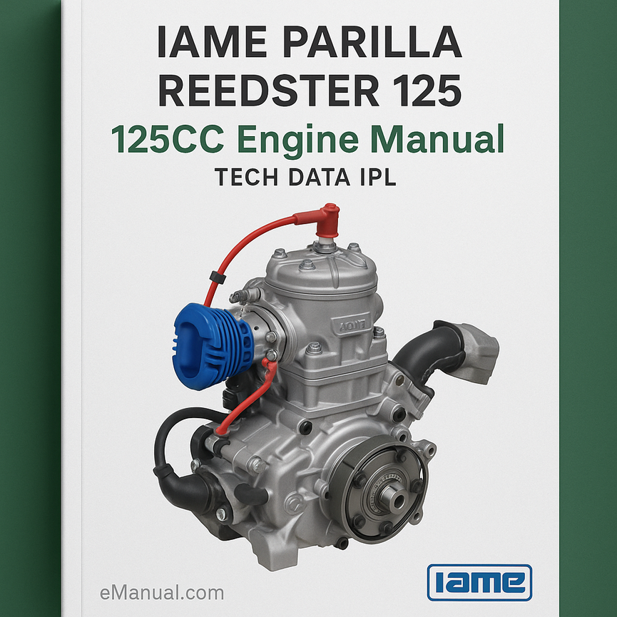 IAME PARILLA REEDSTER 125 125CC Engine Manual TECH Data IPL