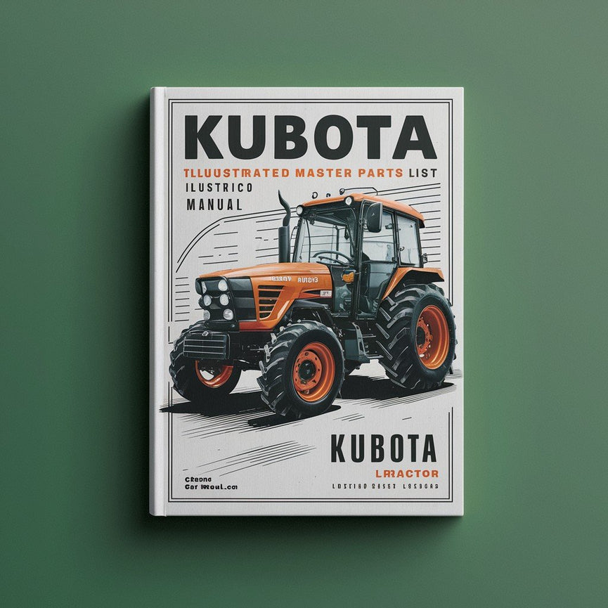 Illustriertes Handbuch für die Hauptersatzteilliste des Traktors Kubota L2850F, PDF-Download