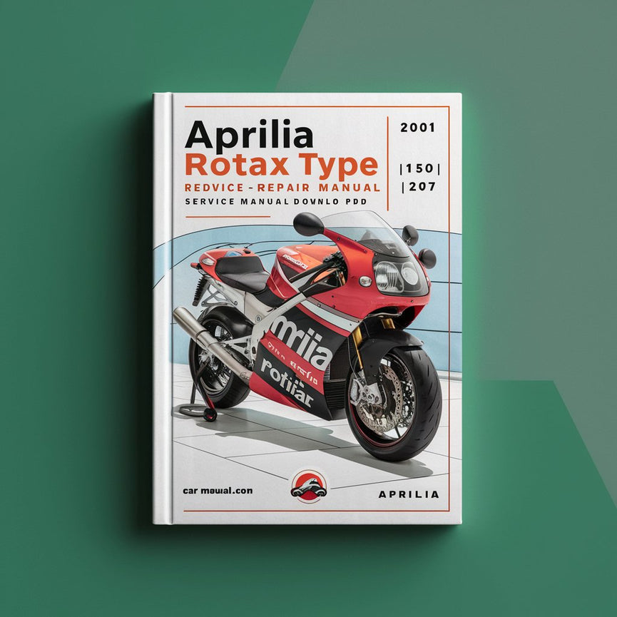 Aprilia Rotax Engine Type 120/154/177 2001 Workshop Manual/Repair Manual/Service Manual