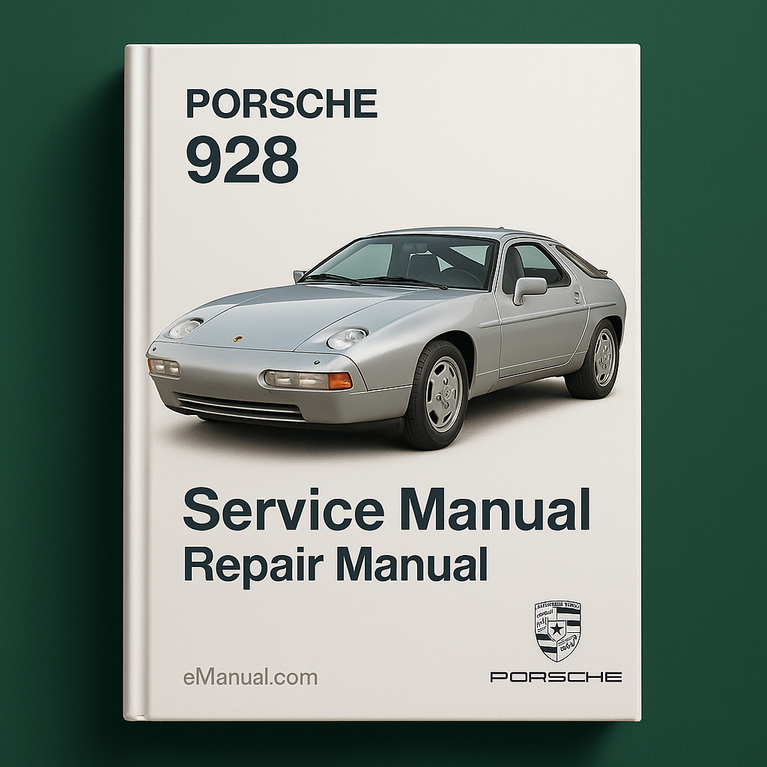 Porsche 928 Servicehandbuch / Reparaturhandbuch PDF-Download