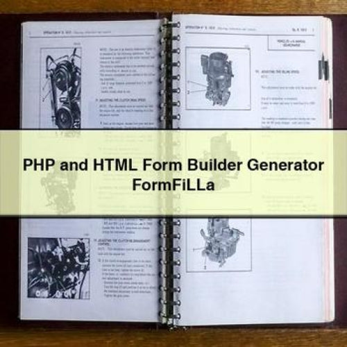 PHP and HTML Form Builder Generator FormFiLLa