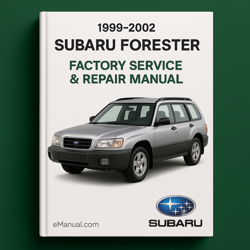 1999 - 2002 Subaru Forester Werkswartungshandbuch PDF herunterladen