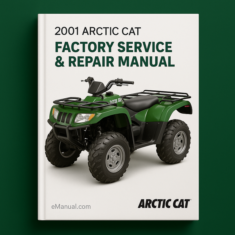 2001 Arctic Cat ATV Factory Service Repair Manual