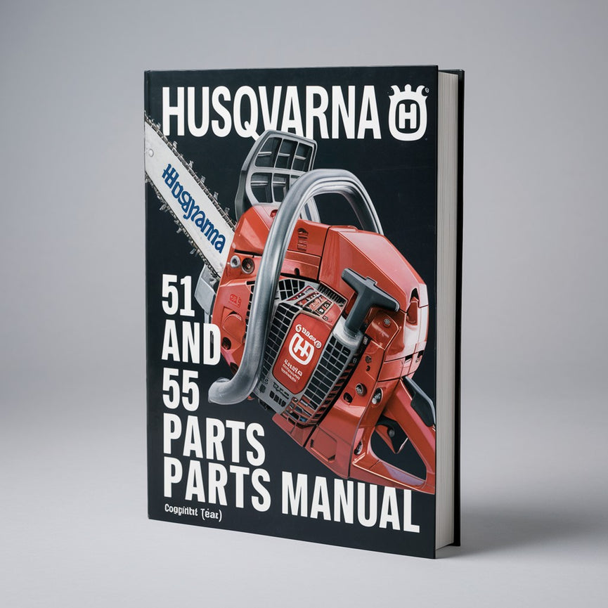 Husqvarna 51 and 55 Chainsaw parts Manual