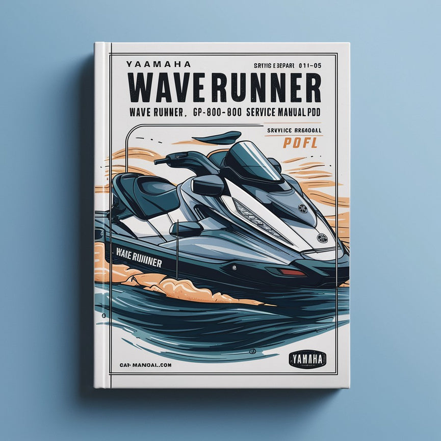 Download Now Yamaha WaveRunner Wave Runner GP800 GP 800 GP800R 01-05 Service Repair Workshop Manual PDF