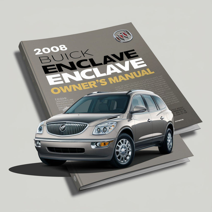 Manual del propietario de BUICK Enclave 2008