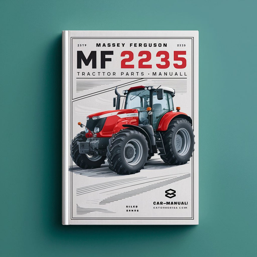 Manual de piezas del tractor MASSEY FERGUSON MF 2235 Descargar PDF