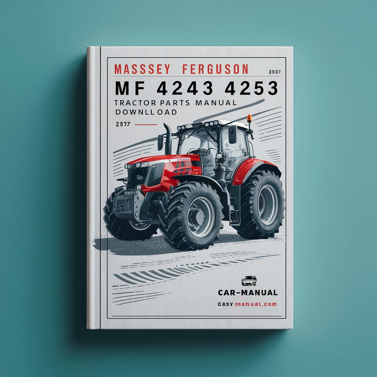 MASSEY FERGUSON MF 4243 4253 Tractor Parts Manual 653535M91