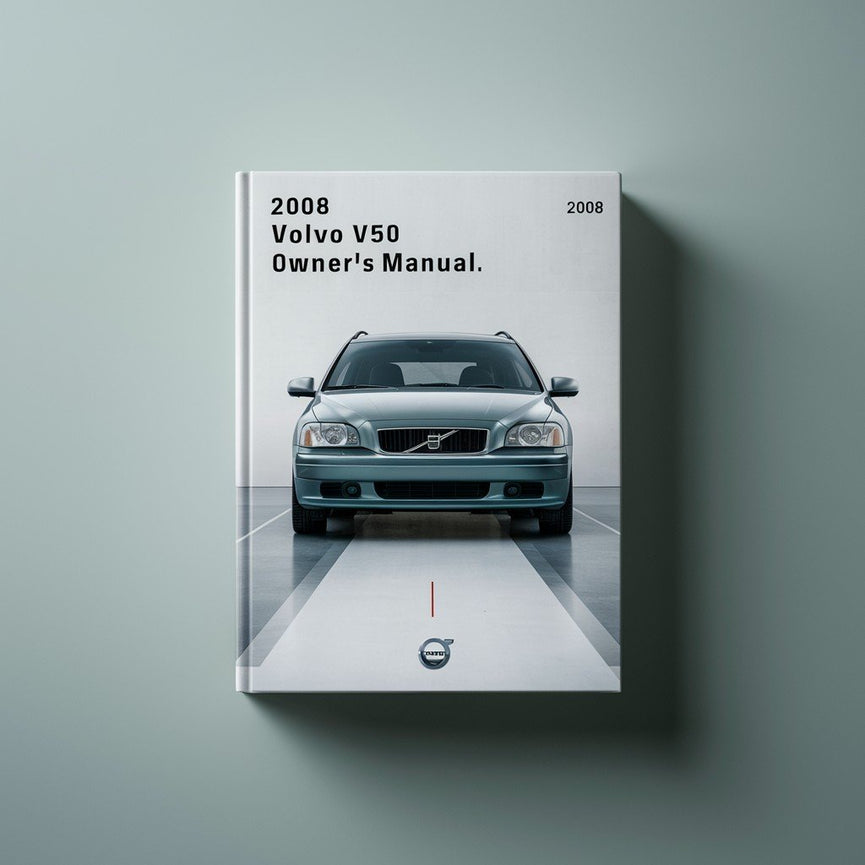 08 Volvo V50 2008 Owners Manual PDF Download