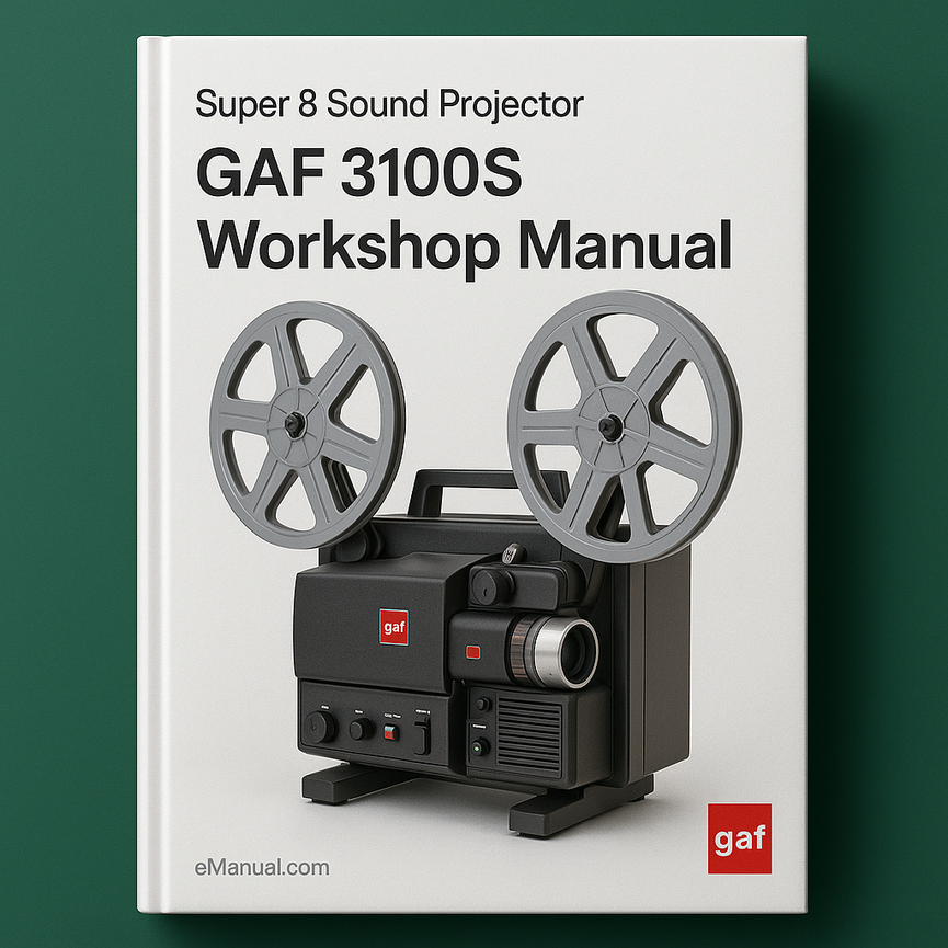 GAF 3100S Super 8 Sound Projector