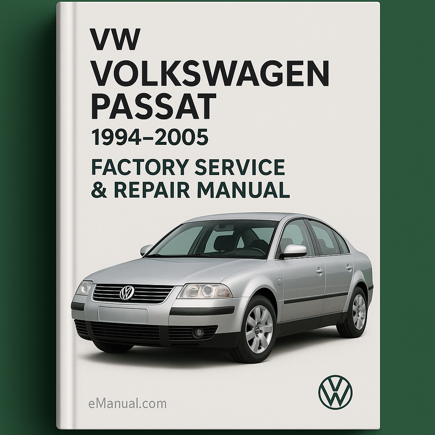 VW Volkswagn PASSAT Factory Service Repair Manual 1994-2005 Online