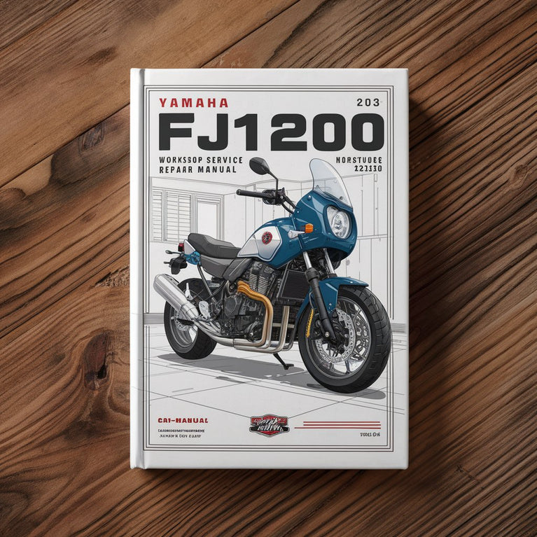 Werkstatthandbuch für Service und Reparaturen für Yamaha FJ1200, PDF herunterladen