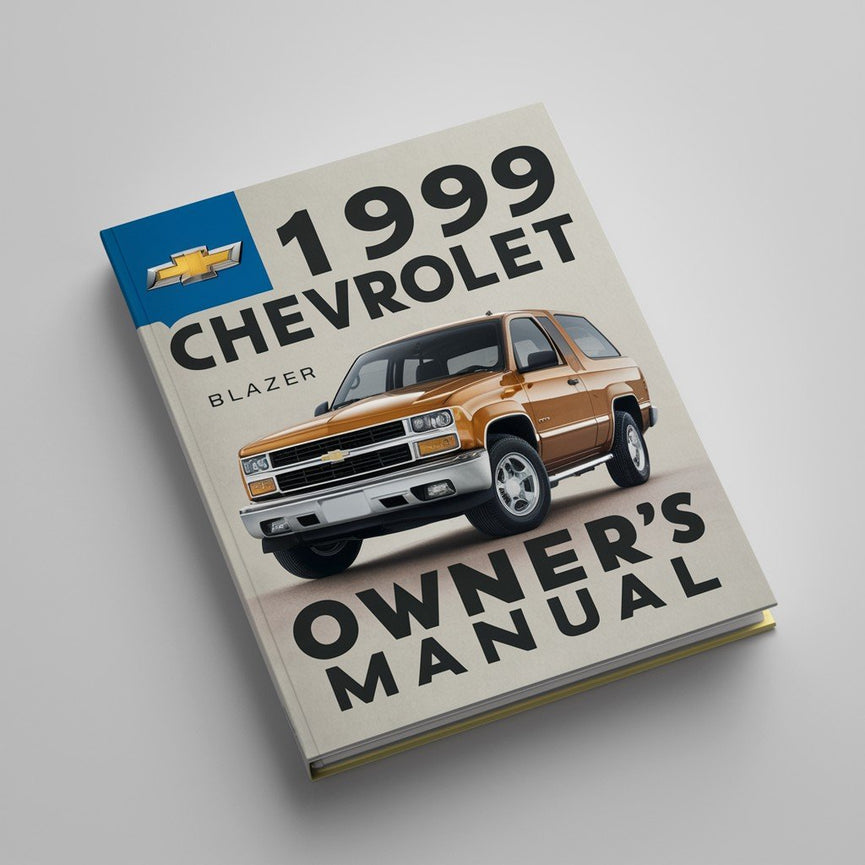 1999 Chevrolet / CHEVY Blazer Bedienungsanleitung PDF-Download