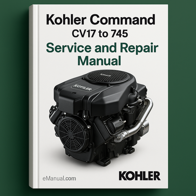 Kohler Command CV 17 to 745 engine Service and Repair Manual