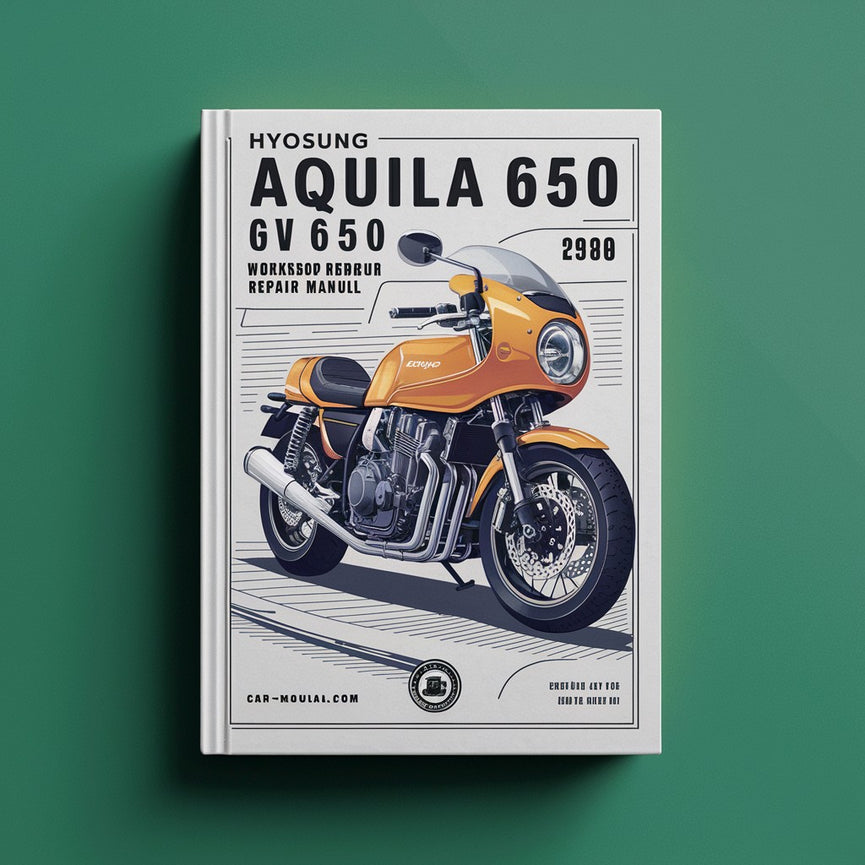 Manual Reparación Taller Hyosung Aquila 650 GV650 Descargar PDF