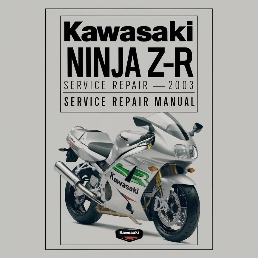 KAWASAKI NINJA ZX-9R Servicehandbuch 2000-2003 PDF-Download