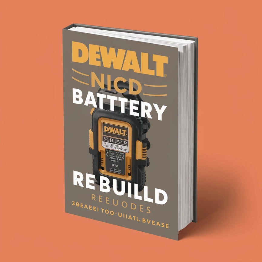 DeWalt NiCd Battery Repair Guide Rebuild DeWalt Battery