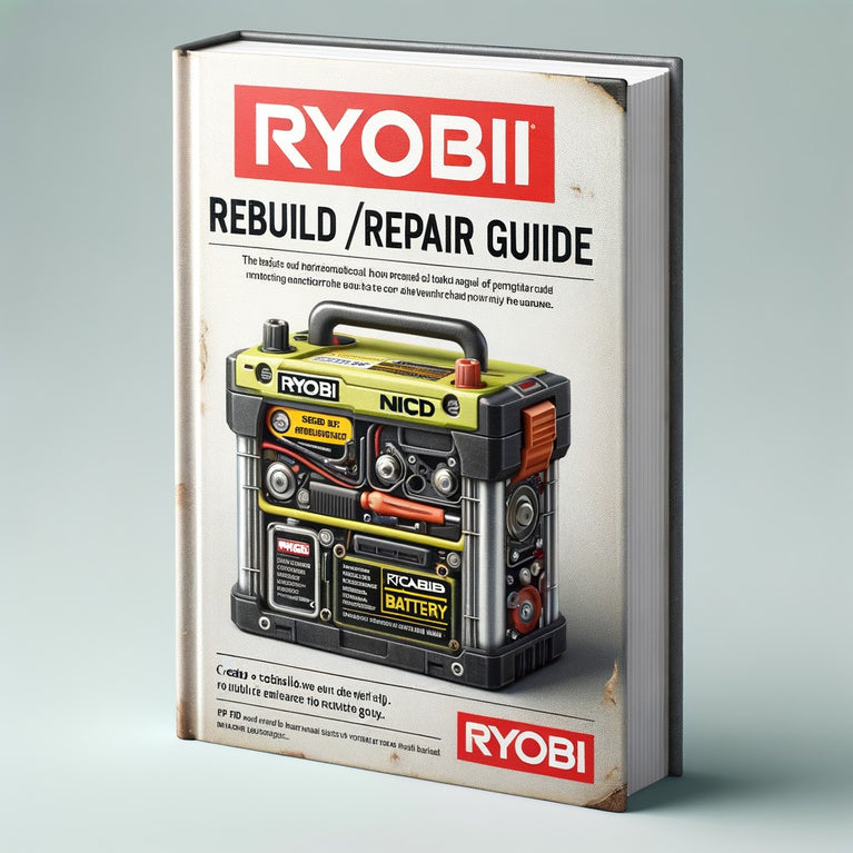 Ryobi NiCd Battery Repair Guide Rebuild Ryobi Battery