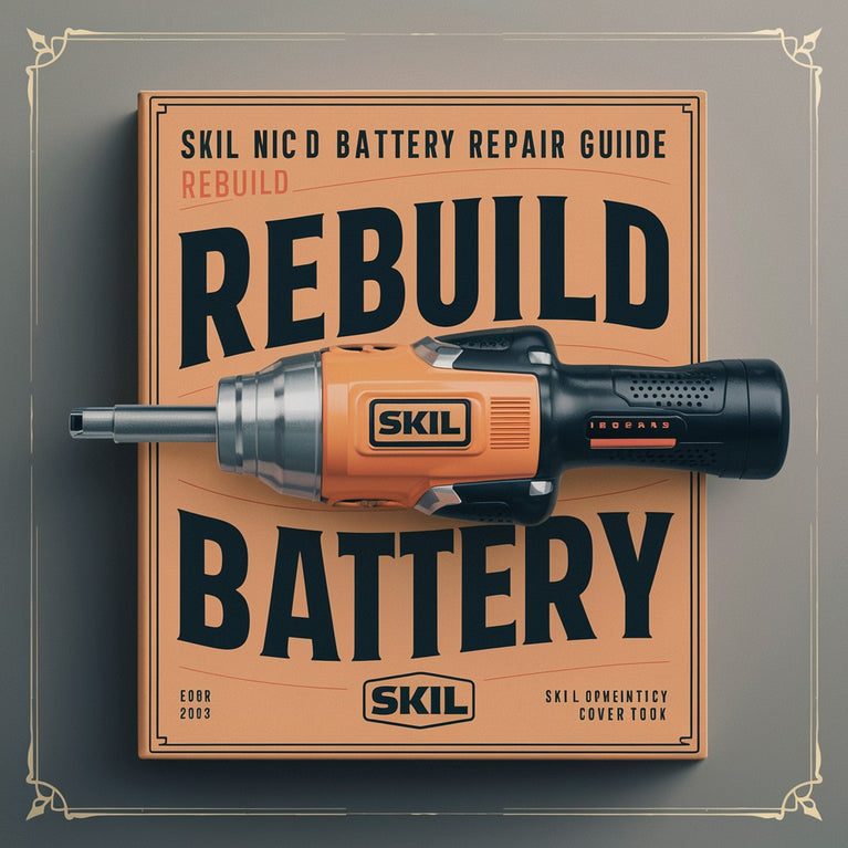 Skil NiCd Battery Repair Guide Rebuild Skil Battery