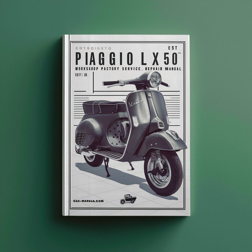 Piaggio Vespa LX150 4T Motorcycle Workshop Factory Service Repair Manual PDF Download
