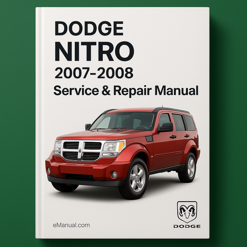 DODGE NITRO 2007-2008 Service Repair Manual