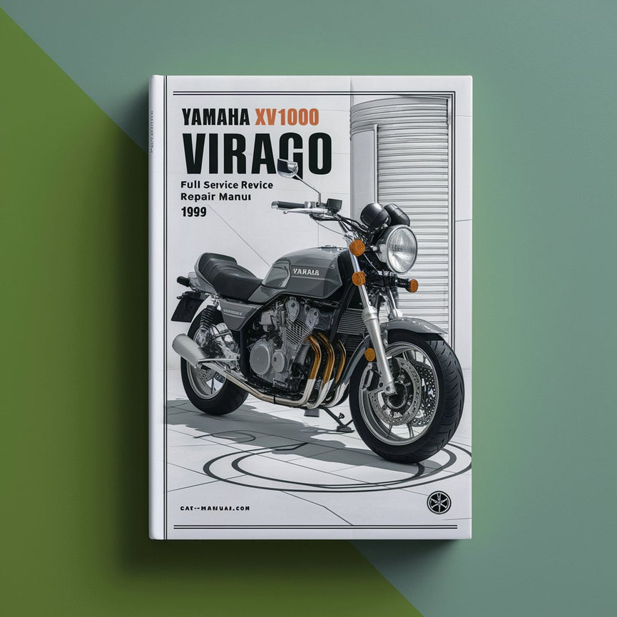 Yamaha XV1000 VIRAGO Komplettes Service-Reparaturhandbuch 1984-1999 PDF-Download