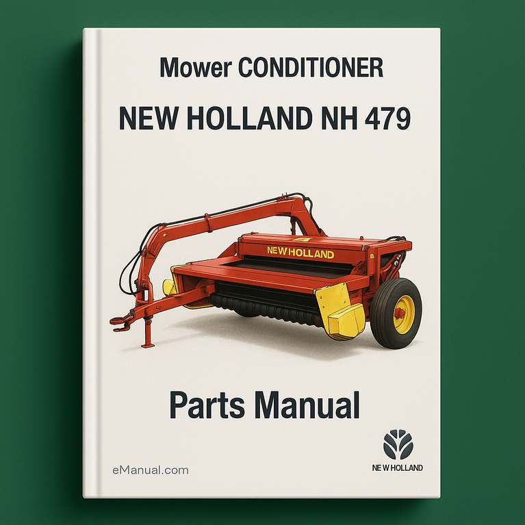 New Holland NH 479 Mower CONDITIONER Parts Manual 5047913