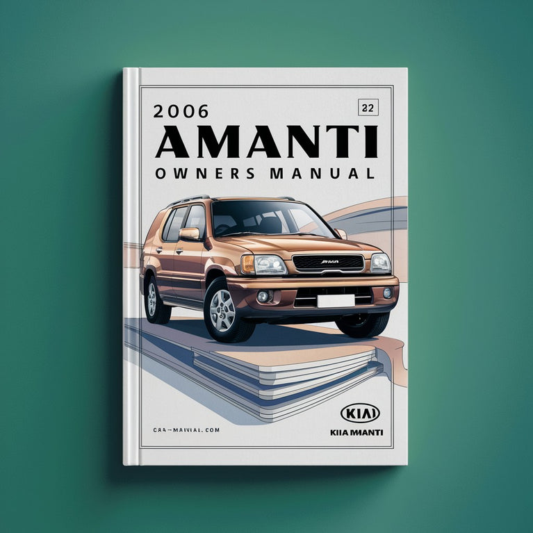 2006 KIA Amanti Owners Manual