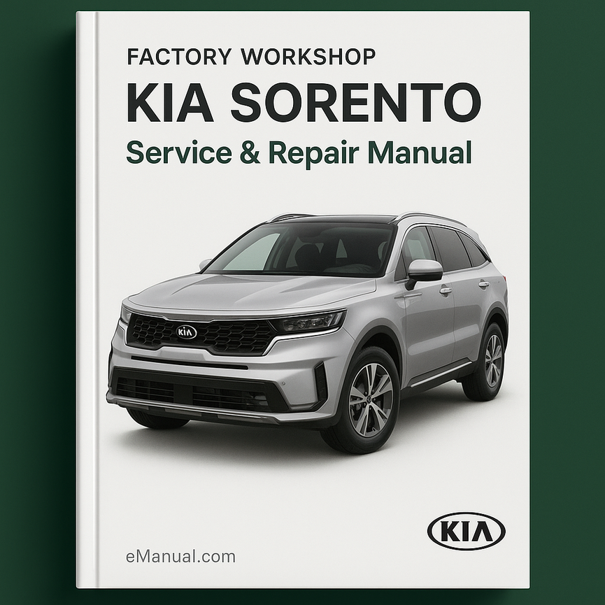 KIA SORENTO Factory Workshop Service Repair Manual