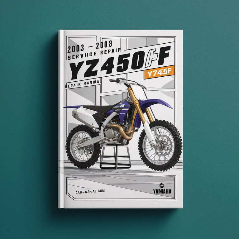 2003-2008 Yamaha YZ450F Service Repair Manual yz450 f