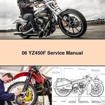 06 YZ450F Service Repair Manual PDF Download